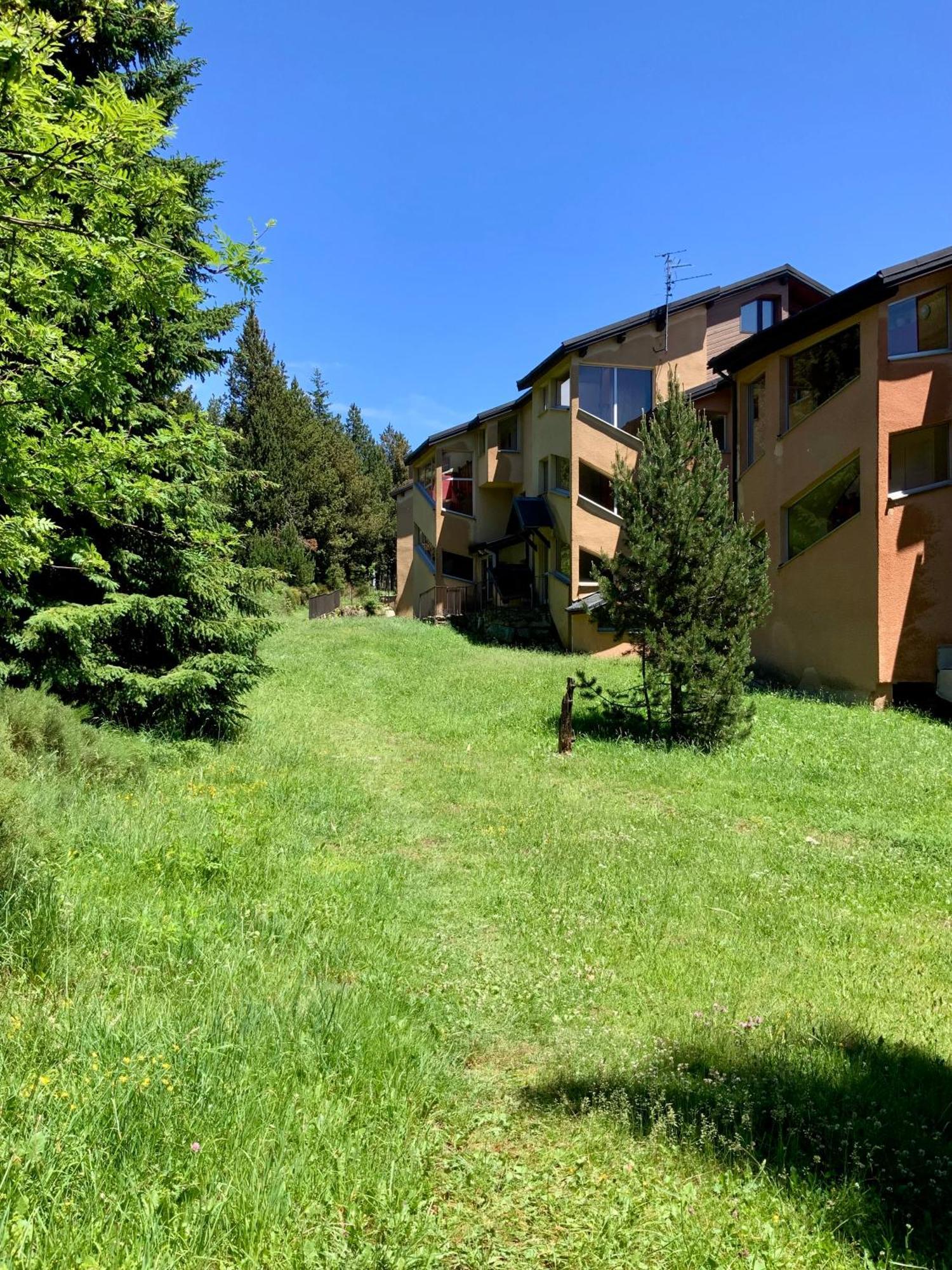 Studio Cabine Chaleureux A Pyrenees 2000 - Wifi Et Parking Prive Bolquère 외부 사진